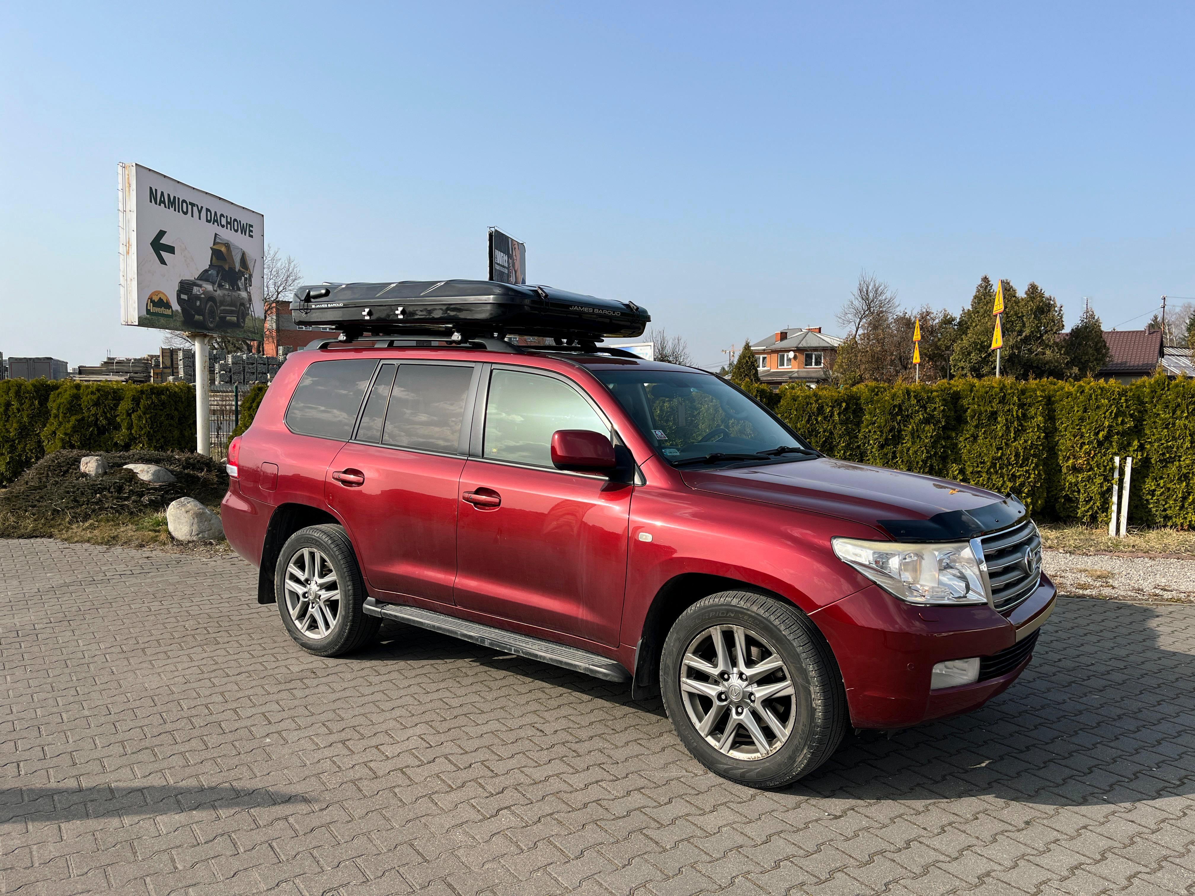 Namiot dachowy James Baroud Evasion M na Toyota Land Cruiser J200